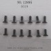 HAIBOXING 12895 Car Parts, Countersunk Self Tapping Screw S019, HBX TRANSIT 1/12