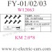 FEIYUE FY-01 FY-02 FY-03 Car Hexagon head screws