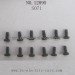 HAIBOXING 12895 Car Parts, Round Head Self Tapping Screw S071, HBX TRANSIT 1/12