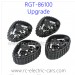 RGT 86100 Rock Crawler Upgrade Parts-Snow tire track P860024 P860025, 1/10 EX86100