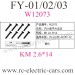 FeiYue FY-01 FY-02 FY-03 Cars Parts, Hexagon head self-attack Screws W12073, Desert falcon monster Truck