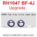 VRX RH1047 BF-4J RC Crawler Upgrade Parts-Top Tray Velco Tape 10850