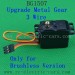 SUBOTECH BG1507 Upgrades Parts-3 wire Servo Metal Gear for Brushless DZDJ02