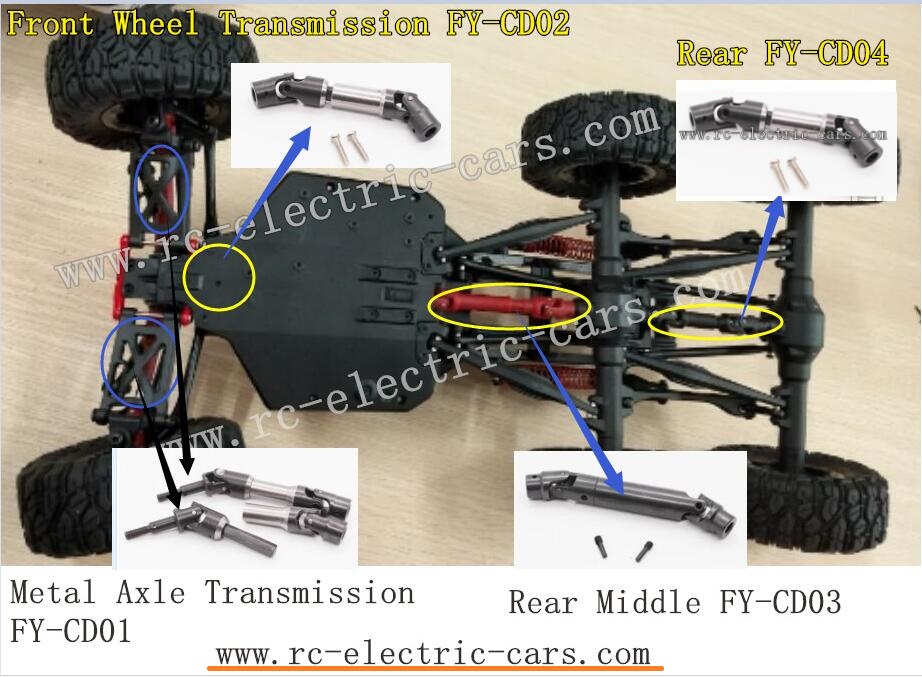 FEIYUE FY06 EAGLE Upgrade parts